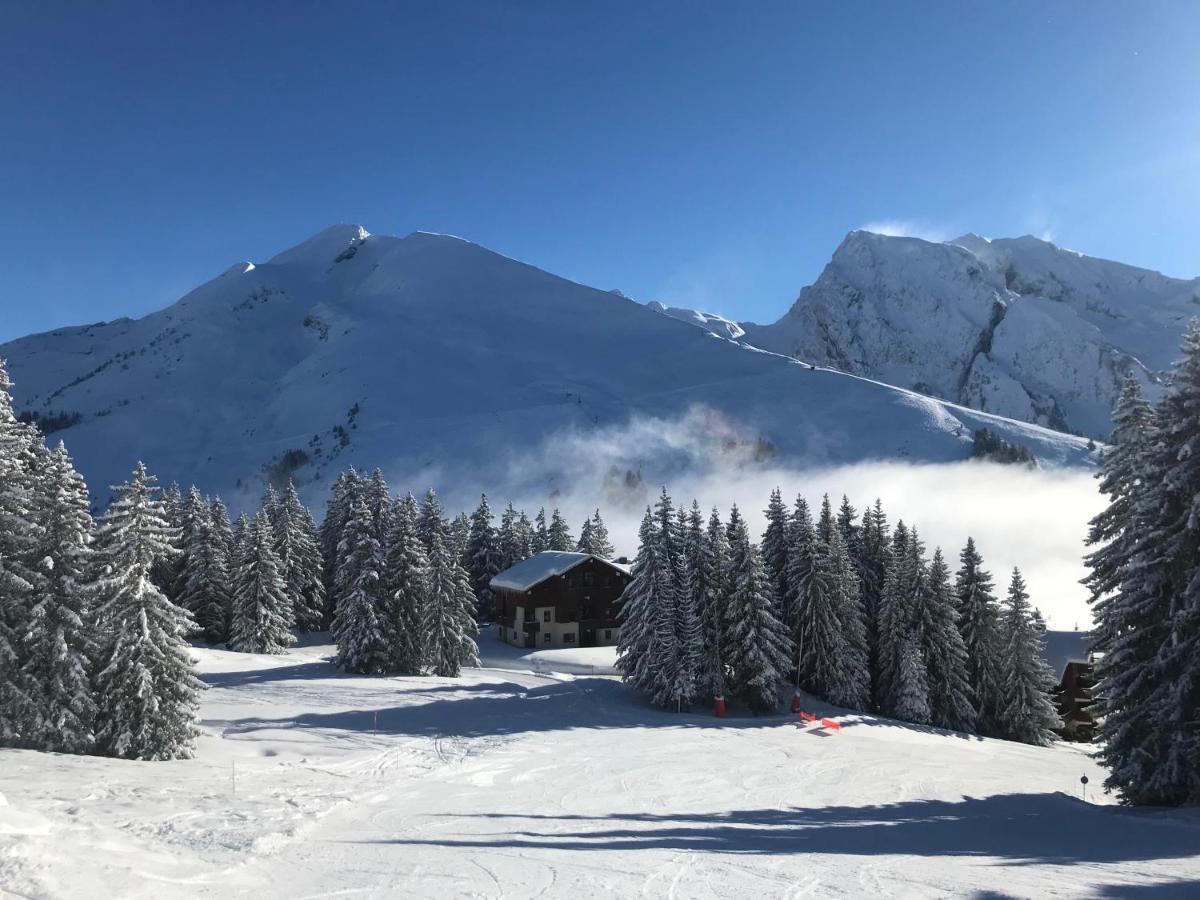 Appartement T2 Col De Merdassier Au Pied Des Pistes Manigod Eksteriør billede