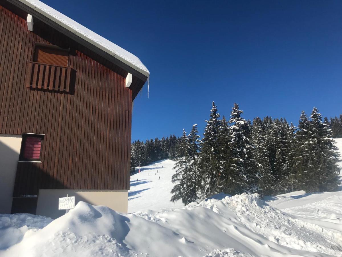 Appartement T2 Col De Merdassier Au Pied Des Pistes Manigod Eksteriør billede